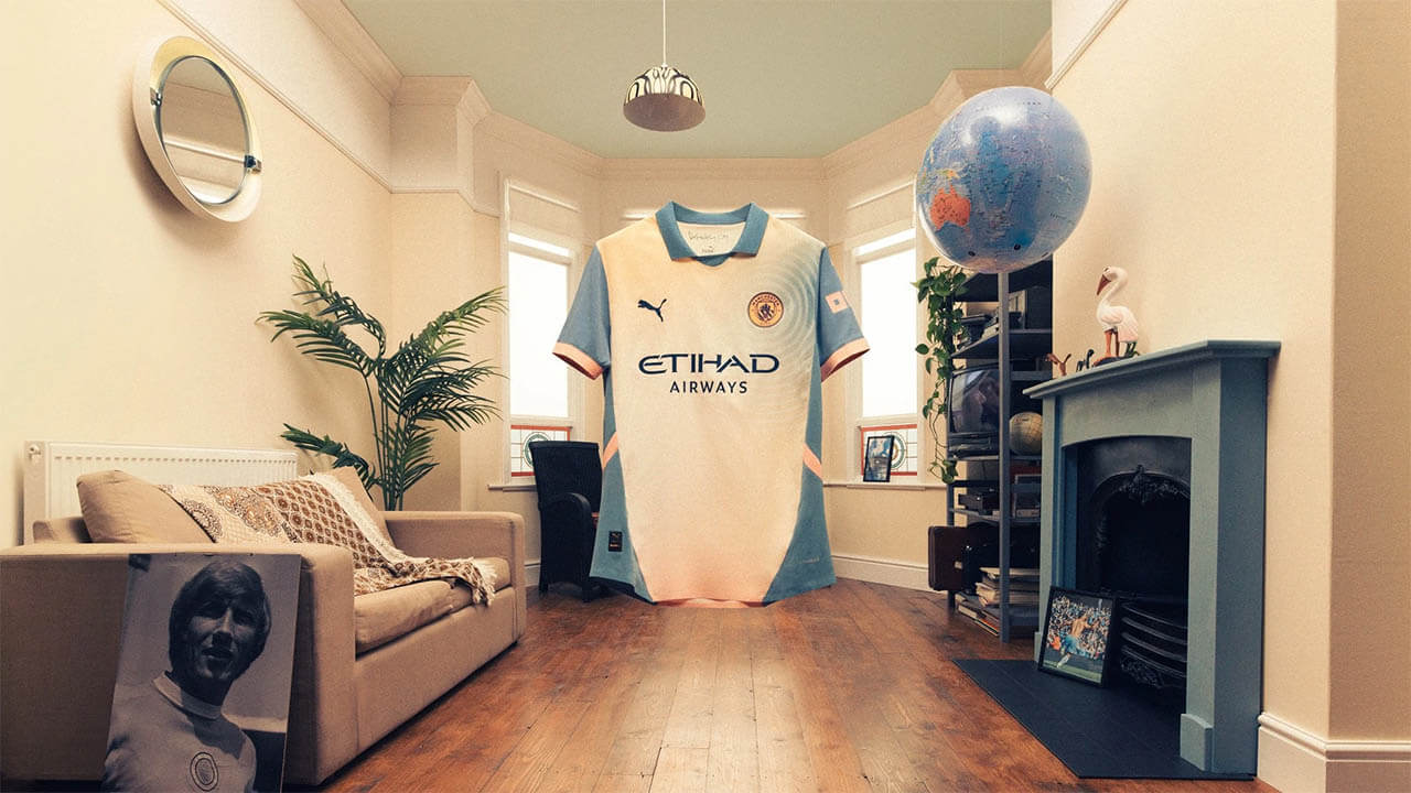 Camiseta número 47 Foden del Manchester City, cuarta equipación "Definitely City" 2024/2025
