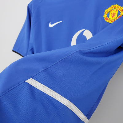 Camiseta retro de visitante del Manchester United 2002/04