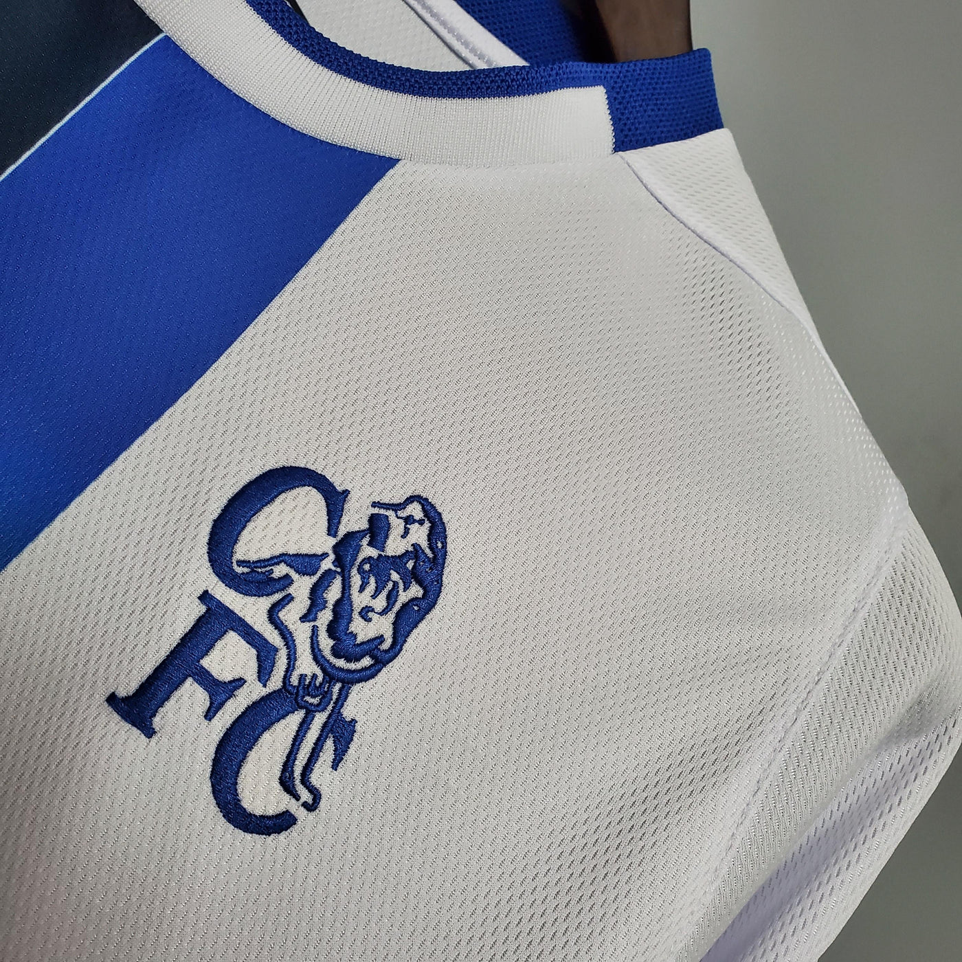 Camiseta retro visitante del Chelsea 2003/05 - Manga larga