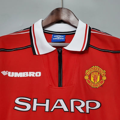 Camiseta retro local del Manchester United del centenario 1998/99