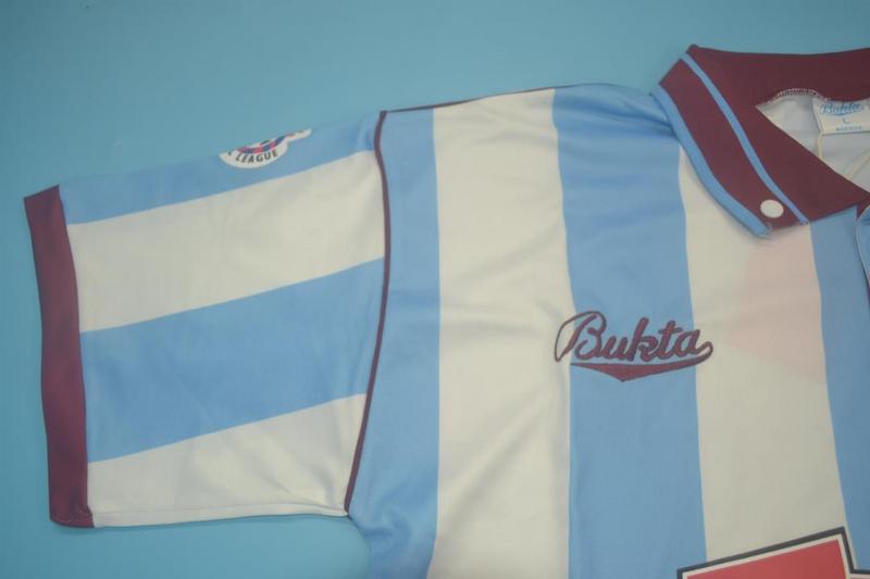 Camiseta retro de visitante del West Ham United 1991/1992