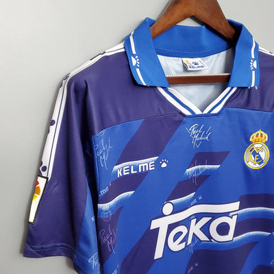 Camiseta retro de visitante del Real Madrid 1994/1996