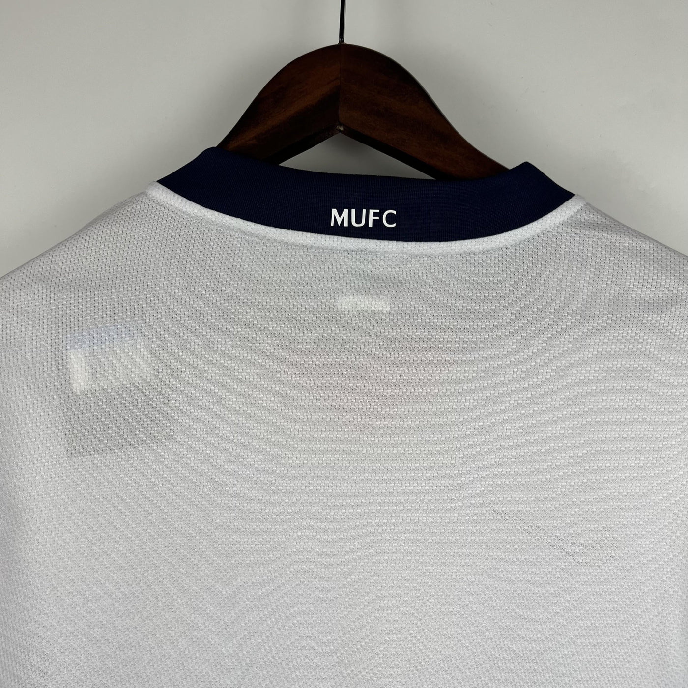 Camiseta retro del Manchester United blanca 2007/08