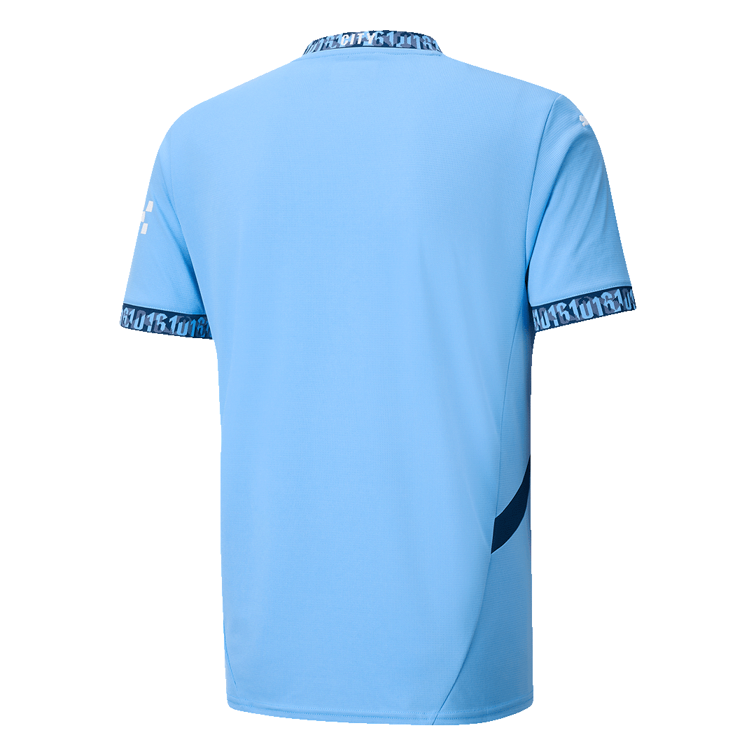 Camiseta local del Manchester City 2024/2025 - Blanco y azul