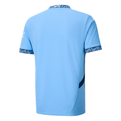 Camiseta local del Manchester City 2024/2025 - Blanco y azul