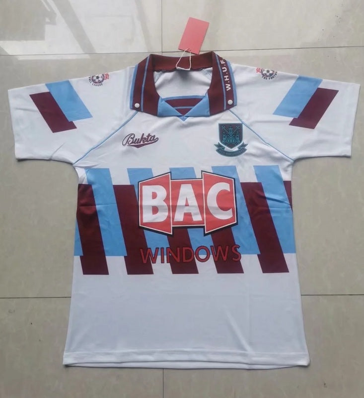 Camiseta retro de visitante del West Ham United 1991/1992 II