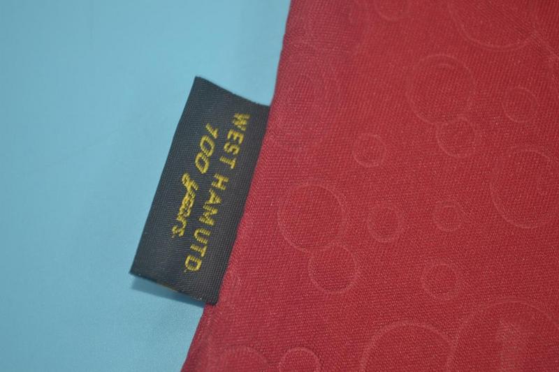 Camiseta retro de los 100 años del West Ham United