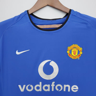 Camiseta retro de visitante del Manchester United 2002/04