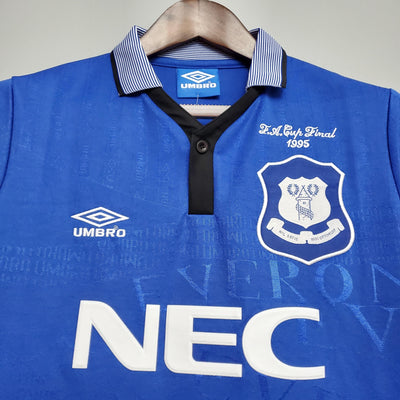 Camiseta retro de local del Everton 1994/1995