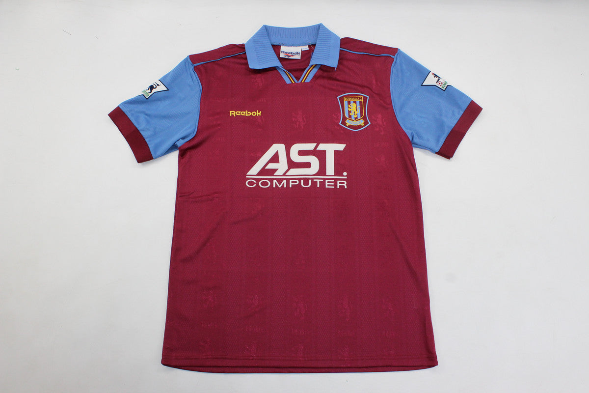 Camiseta retro de local del Aston Villa 1995/1996