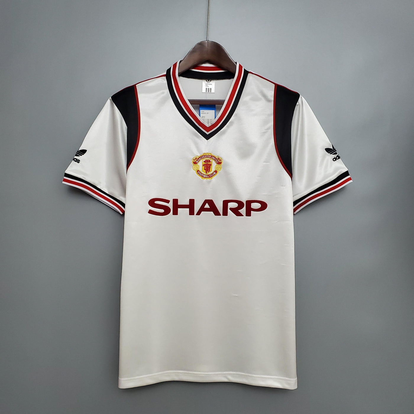 Manchester United Retro blanco 1985