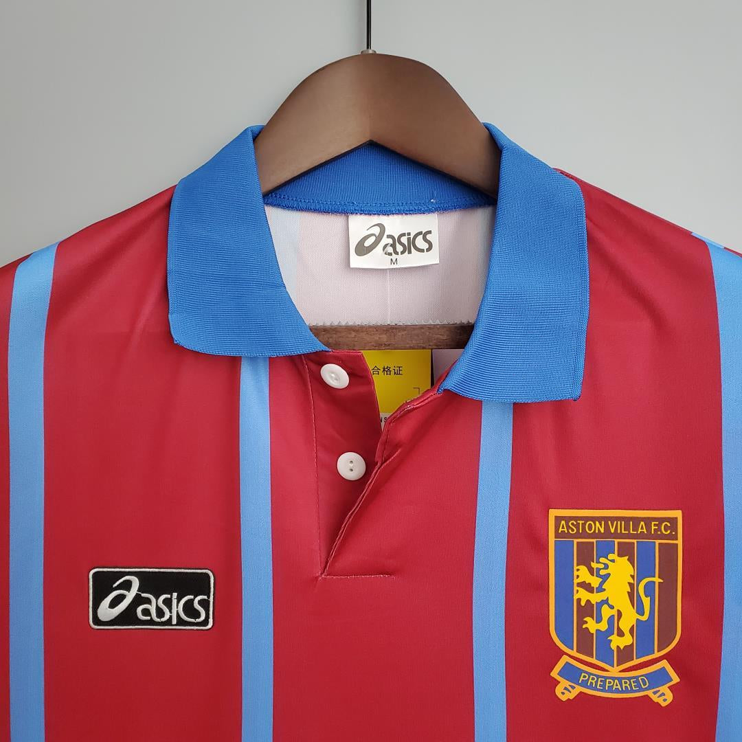 Camiseta retro de local del Aston Villa 1993/1995