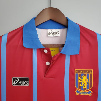 Camiseta retro de local del Aston Villa 1993/1995