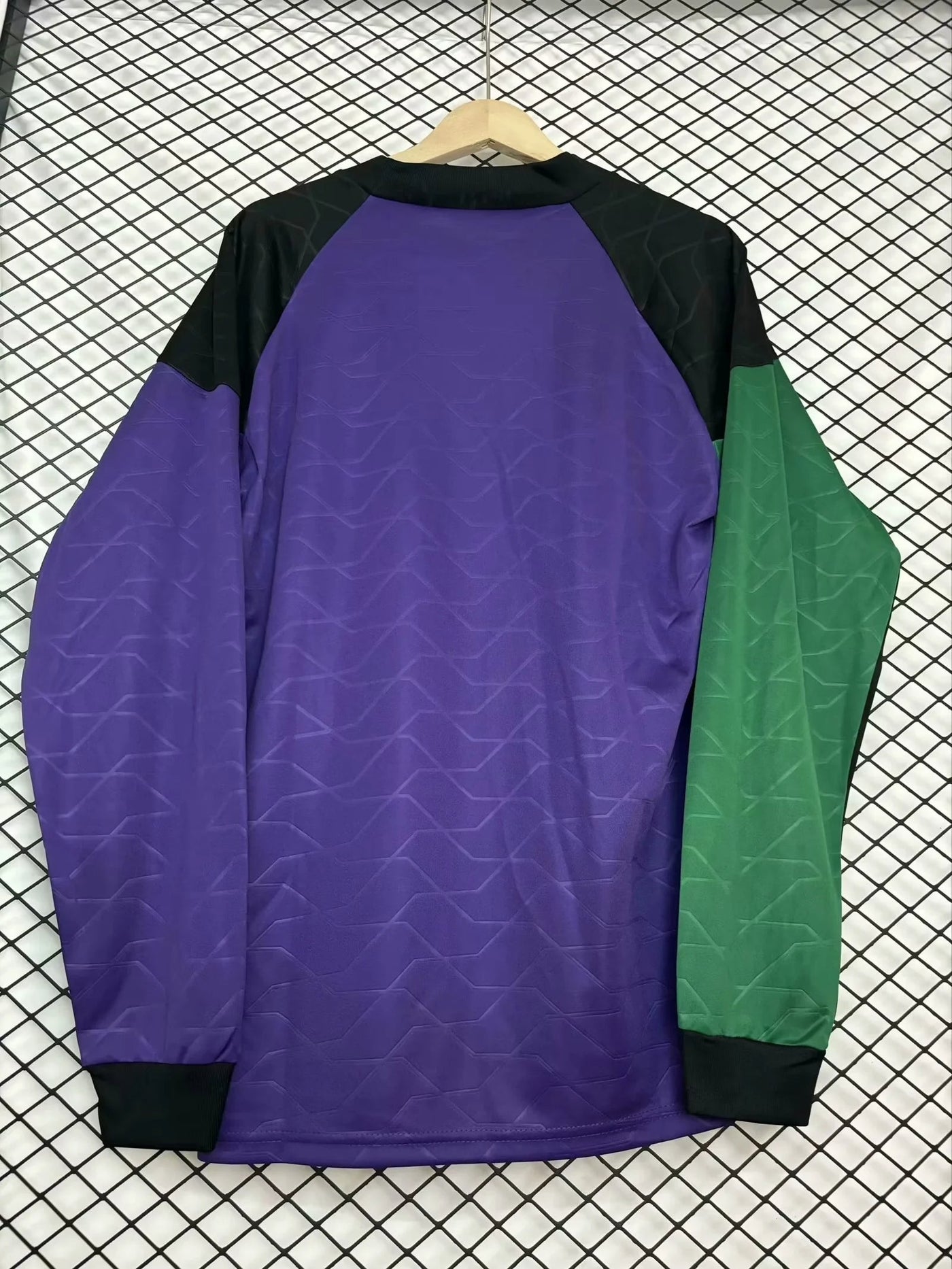 Camiseta retro local del Newcastle 1995/1996, portero, morado - Manga larga