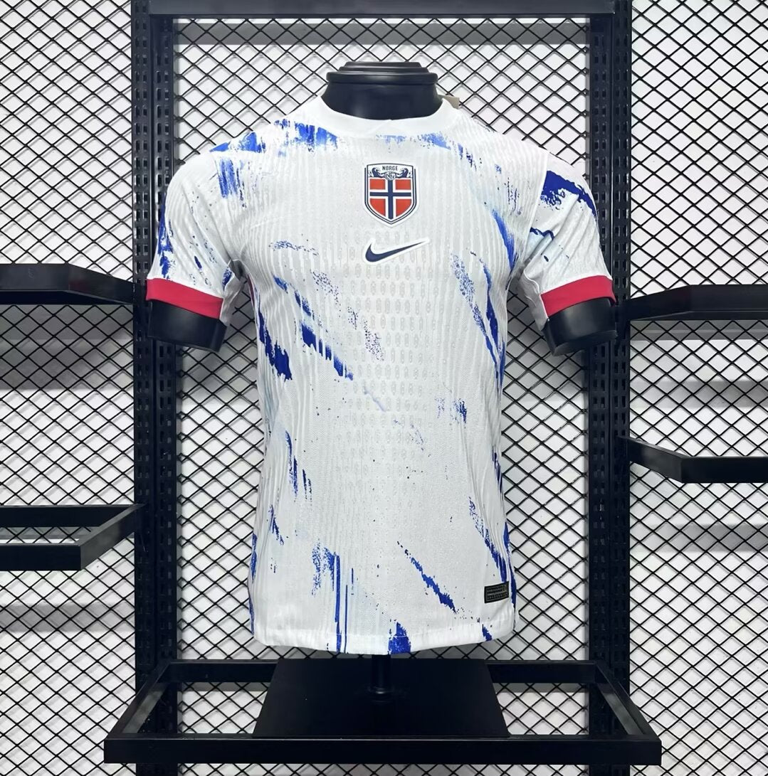 Camiseta de jugador de Noruega de visitante 2024/2025