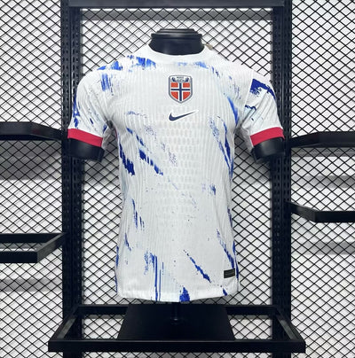 Camiseta de jugador de Noruega de visitante 2024/2025