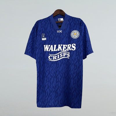 Camiseta retro de local del Leicester City 1992/1994
