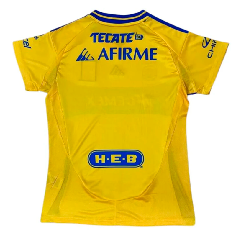Camiseta Tigres Local Mujer Fan 2024/2025 