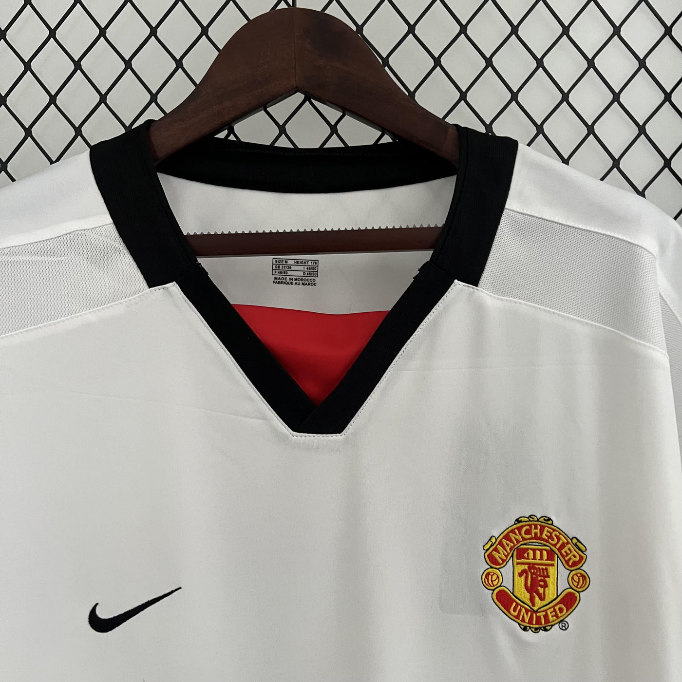 Manchester United Retro blanco 2002/03