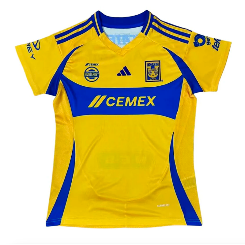 Camiseta Tigres Local Mujer Fan 2024/2025 
