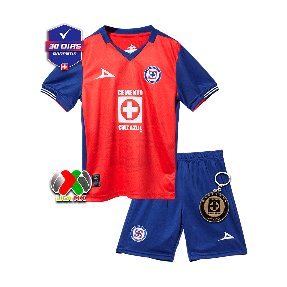 Kit infantil Cruz Azul Tercera 2024/2025 