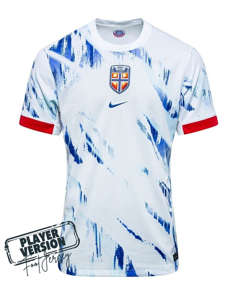 Camiseta de jugador de Noruega de visitante 2024/2025