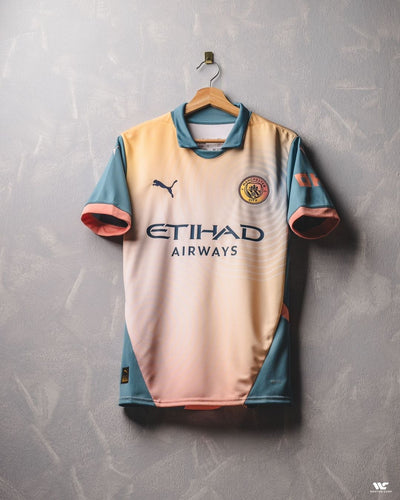 Camiseta número 47 Foden del Manchester City, cuarta equipación "Definitely City" 2024/2025