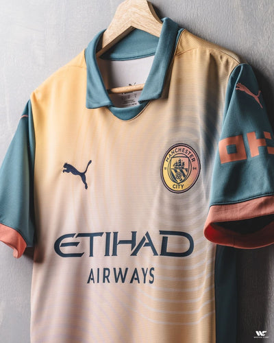 Camiseta número 47 Foden del Manchester City, cuarta equipación "Definitely City" 2024/2025