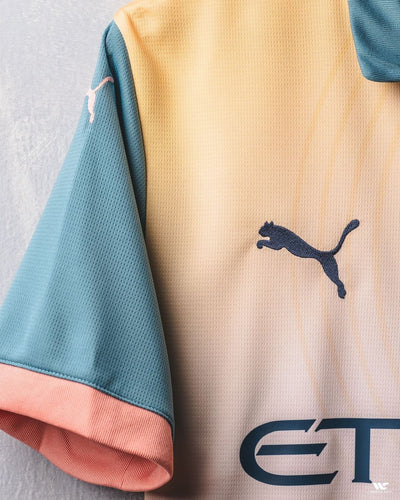Camiseta número 47 Foden del Manchester City, cuarta equipación "Definitely City" 2024/2025
